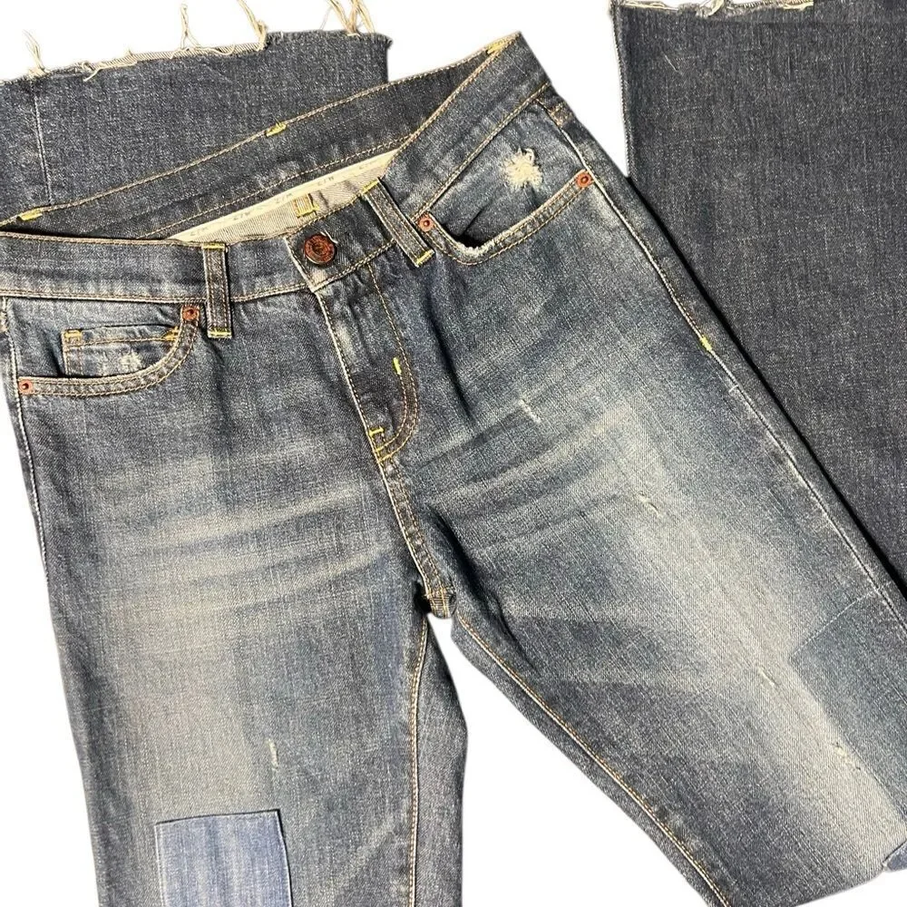Two Women in the World Low Rise Flare Jeans Size 26/2